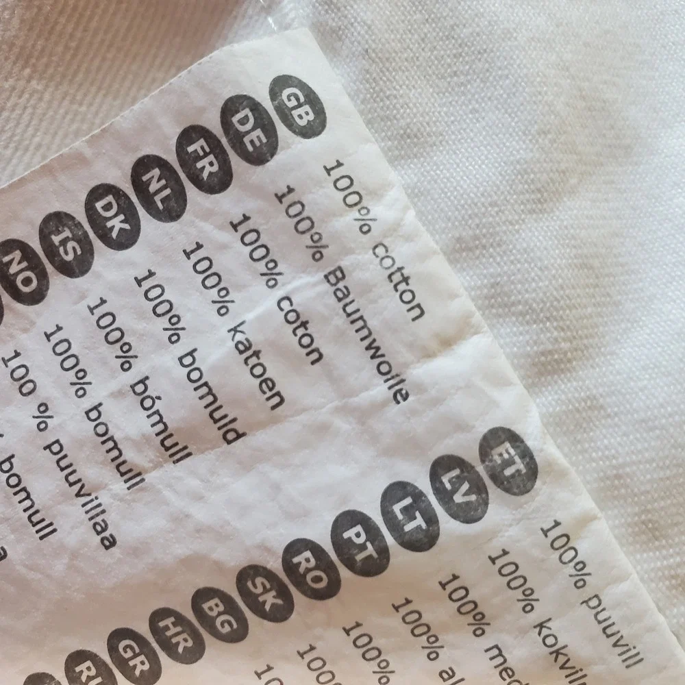 IKEA Merete White Cotton Grommet Curtain Panel 53x91 Heavyweight Twill Scandi